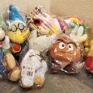 Plush Bundle - 7 Nintendo Characters NEW